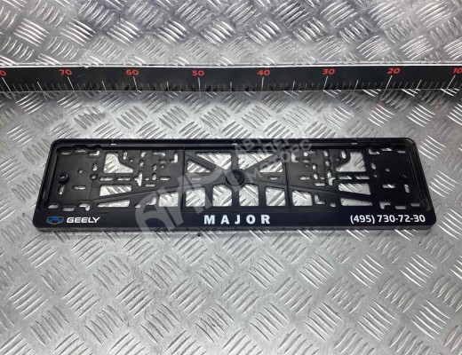 Рамка для номера Geely Tugella (HPBA4) 2022-2024 рестайлинг  Geely Tugella Tugella (HPBA4) 2022-2024 рестайлинг