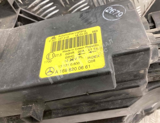 Фара правая Mercedes A (W169) 2004-2012  Mercedes A A (W169) 2004-2012