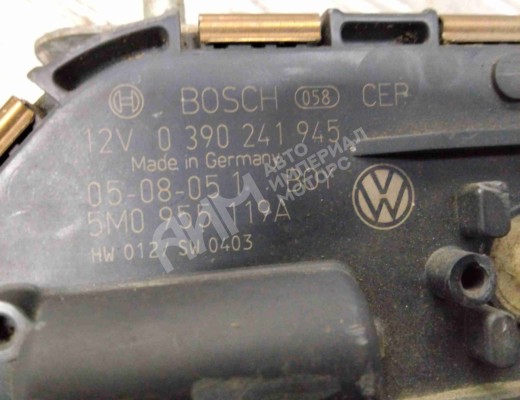 Механизм стеклоочистителя (трапеция дворников) Volkswagen Golf+ V (5M) 2005-2014  Volkswagen Golf Plus Golf+ V (5M) 2005-2014