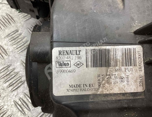 Фара левая Renault Laguna II (X74) 2005-2007 рестайлинг  Renault Laguna Laguna II (X74) 2005-2007 рестайлинг