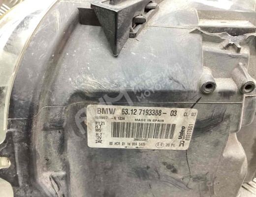 Фара правая BMW 1-Series (E81/82/87/88) 2007-2013 рестайлинг  BMW 1-Series 1-Series (E81/82/87/88) 2007-2013 рестайлинг