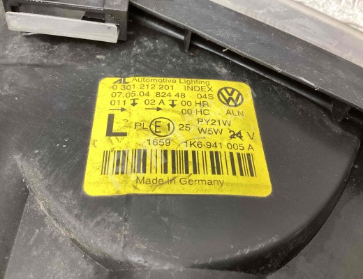Фара левая Volkswagen Golf V (1K) 2004-2009  Volkswagen Golf Golf V (1K) 2004-2009