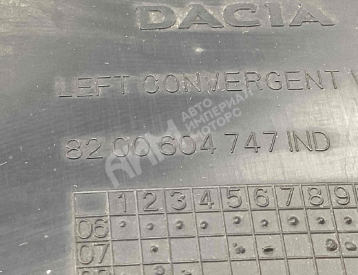 Заглушка (решетка) в бампер передний Dacia Logan I (LS/KS) 2004-2012  Dacia Logan Logan I (LS/KS) 2004-2012