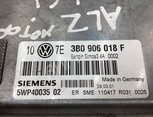 Блок управления двигателем Volkswagen Passat B5+ (3B) 2000-2005 рестайлинг  Volkswagen Passat Passat B5+ (3B) 2000-2005 рестайлинг