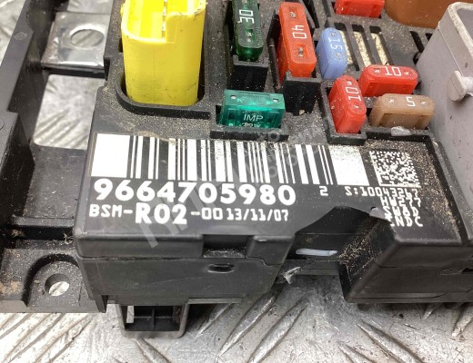 Блок BSM Peugeot 407 2004-2010  Peugeot 407 407 2004-2010