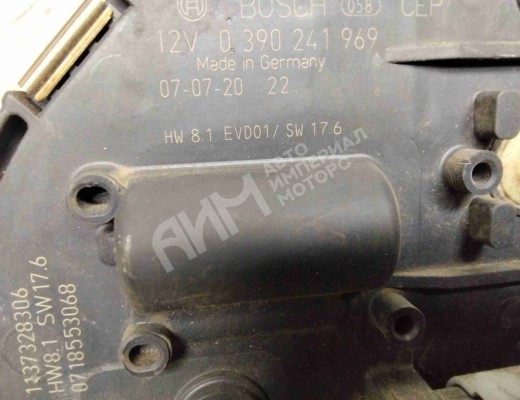 Механизм стеклоочистителя (трапеция дворников) Peugeot 407 2004-2010  Peugeot 407 407 2004-2010