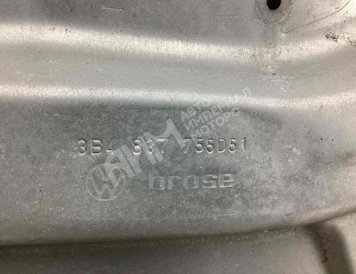 Стеклоподъемник передний левый Volkswagen Passat B5+ (3B) 2000-2005 рестайлинг  Volkswagen Passat Passat B5+ (3B) 2000-2005 рестайлинг