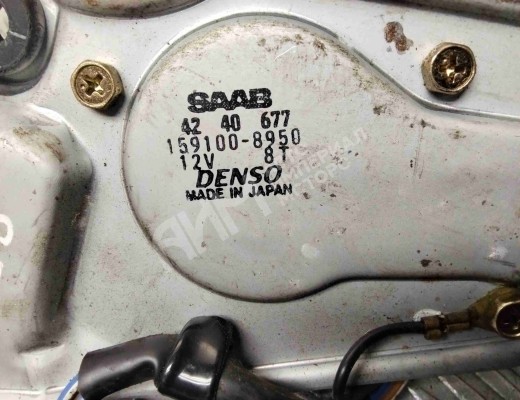 Моторчик заднего стеклоочистителя (дворника) Saab 9-3 I 1998-2002  Saab 9-3 9-3 I 1998-2002