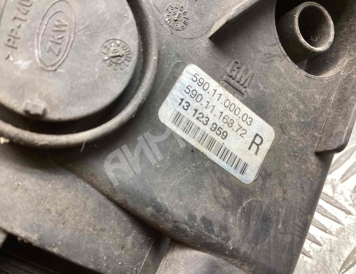Фара противотуманная правая Opel Signum 2003-2005  Opel Signum Signum 2003-2005