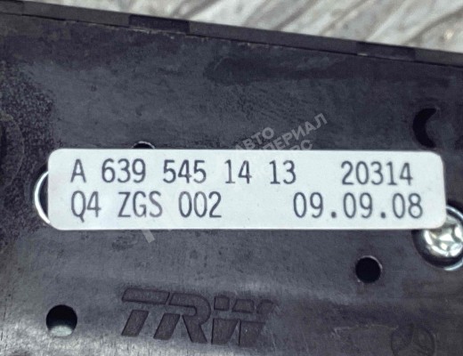 Кнопка стеклоподъемника переднего правого Mercedes Vito II (W639) 2003-2010  Mercedes Vito Vito II (W639) 2003-2010