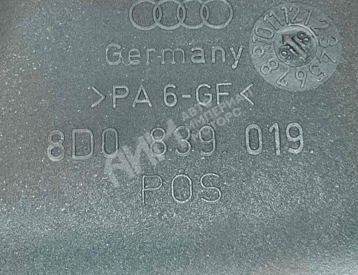 Ручка внутренняя задняя левая Audi A4 B5 (8D) 1999-2001 рестайлинг  Audi A4 A4 B5 (8D) 1999-2001 рестайлинг