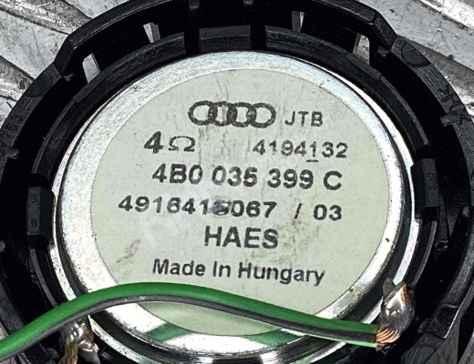 Динамик высокочастотный (пищалка) Audi A6 C5 (4B) 2001-2004 рестайлинг  Audi A6 A6 C5 (4B) 2001-2004 рестайлинг