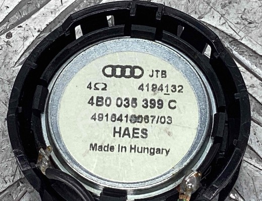 Динамик высокочастотный (пищалка) Audi A6 C5 (4B) 2001-2004 рестайлинг  Audi A6 A6 C5 (4B) 2001-2004 рестайлинг