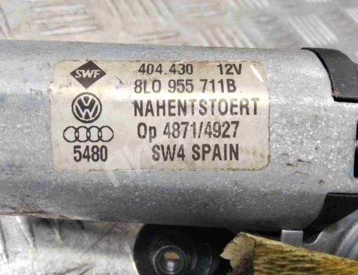 Моторчик заднего стеклоочистителя (дворника) Audi A4 B5 (8D) 1999-2001 рестайлинг  Audi A4 A4 B5 (8D) 1999-2001 рестайлинг