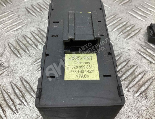Блок управления стеклоподъемниками Audi A4 B6 (8EC, 8E5) 2000-2004  Audi A4 A4 B6 (8EC, 8E5) 2000-2004