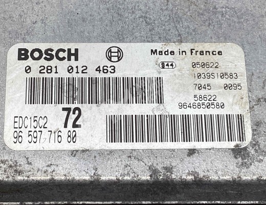 Блок управления двигателем Peugeot 807 2002-2014  Peugeot 807 807 2002-2014