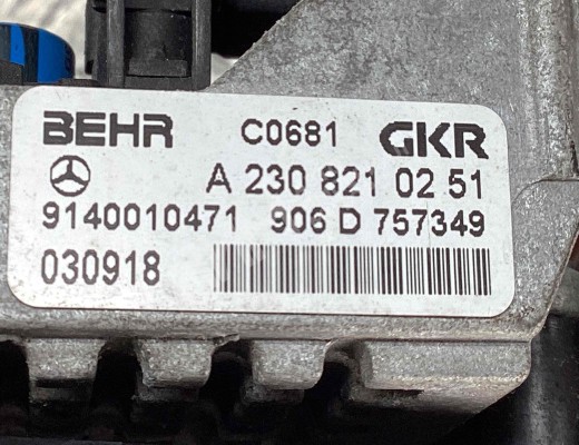 Моторчик печки Mercedes E (W211) 2002-2006  Mercedes E E (W211) 2002-2006