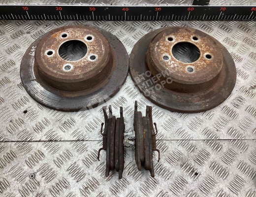 Диск тормозной задний Chrysler Voyager IV (RG) 2001-2008  Chrysler Voyager Voyager IV (RG) 2001-2008