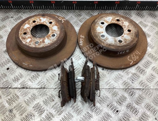 Диск тормозной задний Chrysler Voyager IV (RG) 2001-2008  Chrysler Voyager Voyager IV (RG) 2001-2008