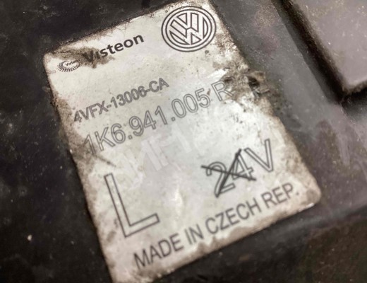 Фара левая Volkswagen Golf V (1K) 2004-2009  Volkswagen Golf Golf V (1K) 2004-2009