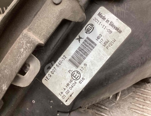 Фара правая Opel Astra G 1998-2004  Opel Astra Astra G 1998-2004