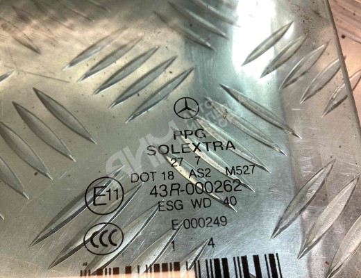 Стекло двери задней левой Mercedes E (W211) 2002-2006  Mercedes E E (W211) 2002-2006