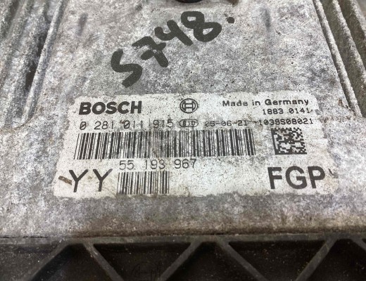 Блок управления двигателем Opel Vectra C 2002-2005  Opel Vectra Vectra C 2002-2005