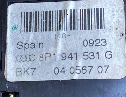 Переключатель света Audi A3 II (8P) 2003-2005  Audi A3 A3 II (8P) 2003-2005