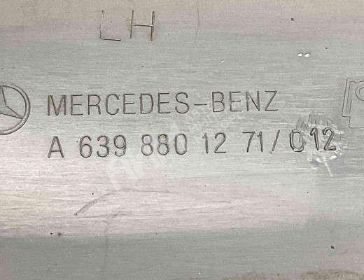 Клык бампера задний левый Mercedes Vito II (W639) 2010-2014 рестайлинг  Mercedes Vito Vito II (W639) 2010-2014 рестайлинг