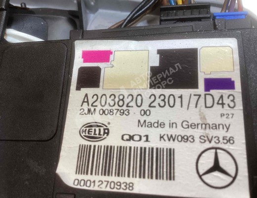 Фонарь салона (плафон) Mercedes C (W203) 2000-2004  Mercedes C C (W203) 2000-2004