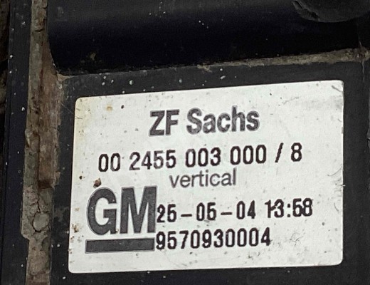 Датчик ускорения Opel Astra H 2004-2007  Opel Astra Astra H 2004-2007