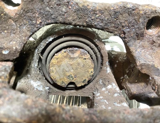Суппорт задний правый Opel Astra G 1998-2004  Opel Astra Astra G 1998-2004