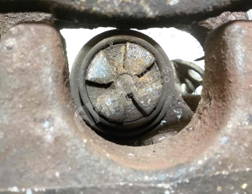 Суппорт задний правый Opel Astra H 2004-2007  Opel Astra Astra H 2004-2007