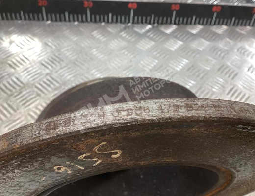 Диск тормозной задний Audi A6 C5 (4B) 2001-2004 рестайлинг  Audi A6 A6 C5 (4B) 2001-2004 рестайлинг
