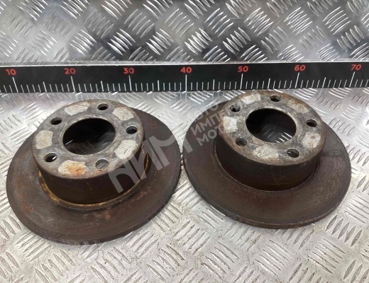 Диск тормозной задний Audi A6 C5 (4B) 2001-2004 рестайлинг  Audi A6 A6 C5 (4B) 2001-2004 рестайлинг