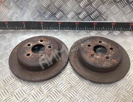 Диск тормозной задний Chrysler PT Cruiser I (PT) 2006-2010 рестайлинг  Chrysler PT Cruiser PT Cruiser I (PT) 2006-2010 рестайлинг