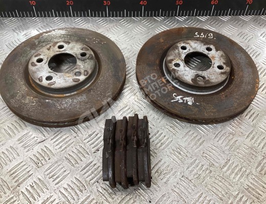 Диск тормозной передний Volkswagen Bora (1J) 1998-2005  Volkswagen Bora Bora (1J) 1998-2005