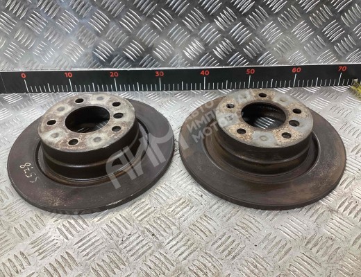 Диск тормозной задний BMW 1-Series (E81/82/87/88) 2007-2013 рестайлинг  BMW 1-Series 1-Series (E81/82/87/88) 2007-2013 рестайлинг