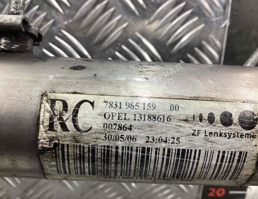Рулевая рейка Opel Zafira B 2005-2008  Opel Zafira Zafira B 2005-2008