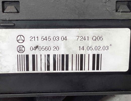 Блок управления светом Mercedes E (W211) 2002-2006  Mercedes E E (W211) 2002-2006