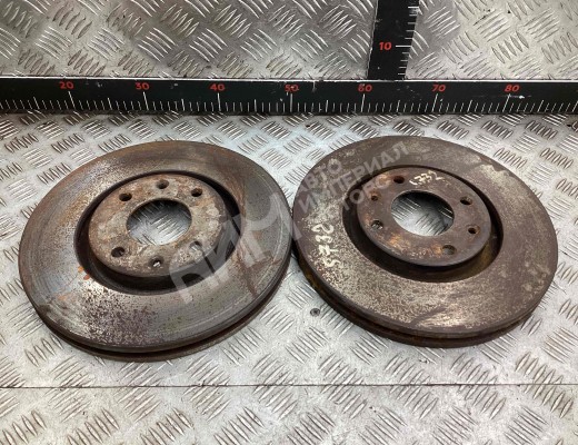 Диск тормозной передний Peugeot 207 (WA/WC/WK) 2006-2013  Peugeot 207 207 (WA/WC/WK) 2006-2013
