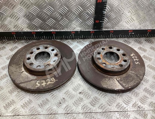 Диск тормозной передний Volkswagen Touran I (1T) 2003-2006  Volkswagen Touran Touran I (1T) 2003-2006
