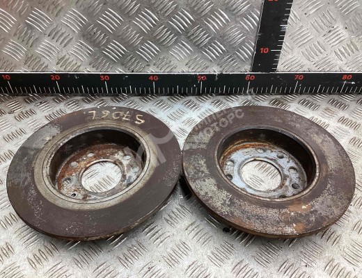 Диск тормозной задний Opel Astra H 2004-2007  Opel Astra Astra H 2004-2007