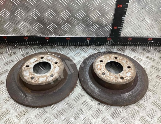 Диск тормозной задний Nissan Primera III (P12) 2002-2008  Nissan Primera Primera III (P12) 2002-2008