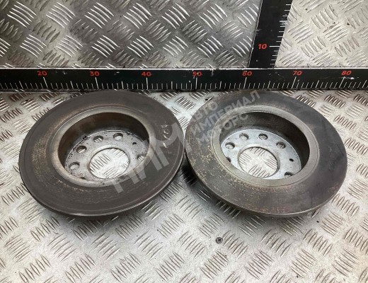 Диск тормозной задний Volkswagen Golf V (1K) 2004-2009  Volkswagen Golf Golf V (1K) 2004-2009