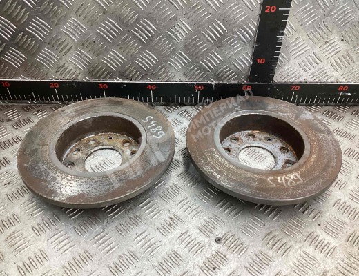 Диск тормозной задний Volkswagen Touran I (1T) 2003-2006  Volkswagen Touran Touran I (1T) 2003-2006