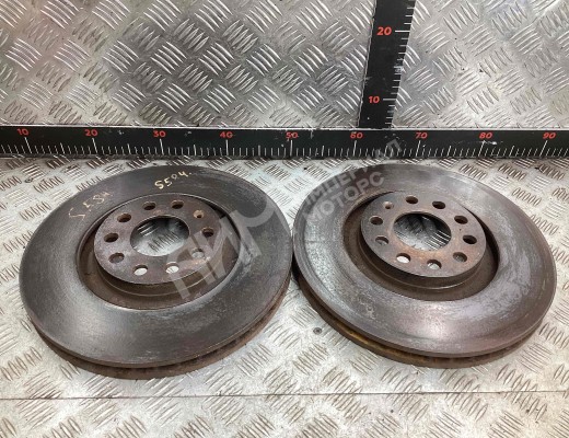 Диск тормозной передний Audi A6 C5 (4B) 2001-2004 рестайлинг  Audi A6 A6 C5 (4B) 2001-2004 рестайлинг