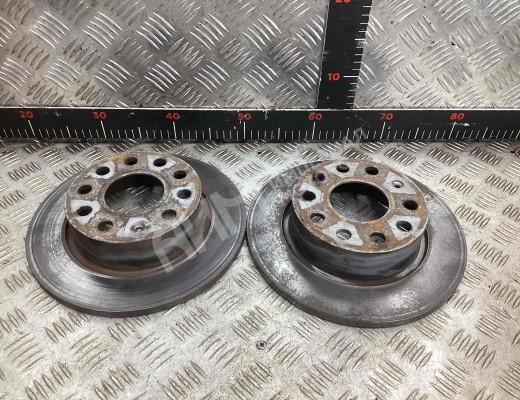 Диск тормозной задний Volkswagen Golf V (1K) 2004-2009  Volkswagen Golf Golf V (1K) 2004-2009