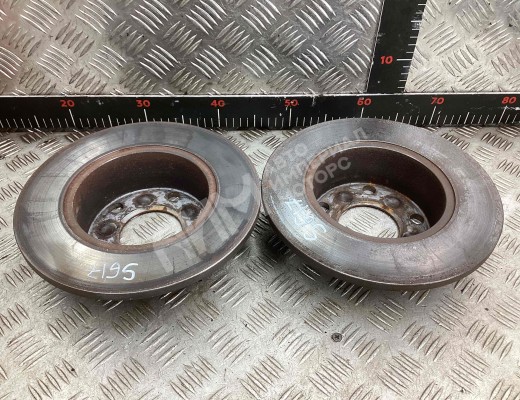 Диск тормозной задний Audi A6 C5 (4B) 2001-2004 рестайлинг  Audi A6 A6 C5 (4B) 2001-2004 рестайлинг