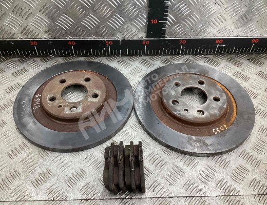 Диск тормозной задний Peugeot 807 2002-2014  Peugeot 807 807 2002-2014